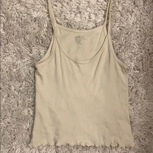 BRANDY MELVILLE CREAM TANK